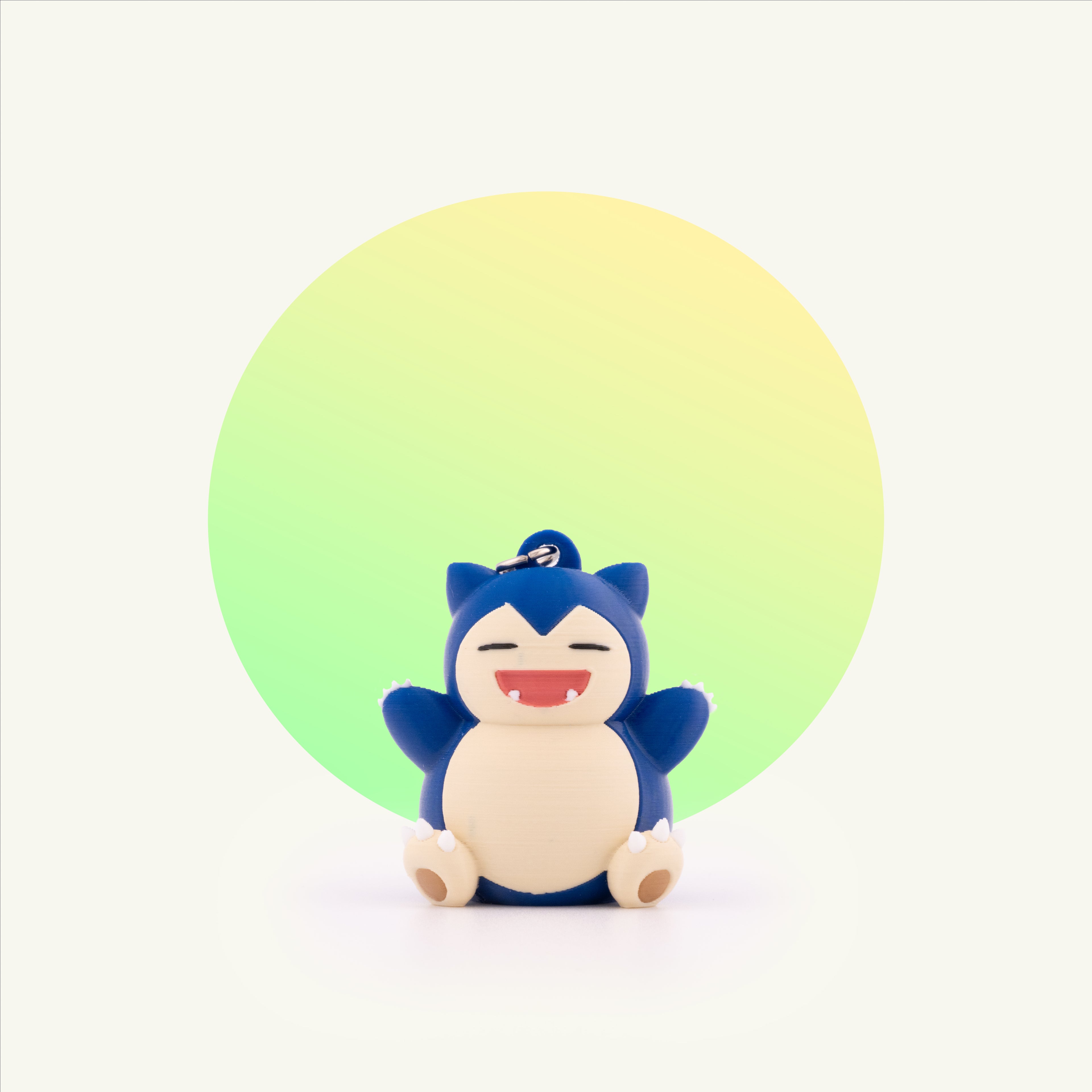 Snorlax Keychain