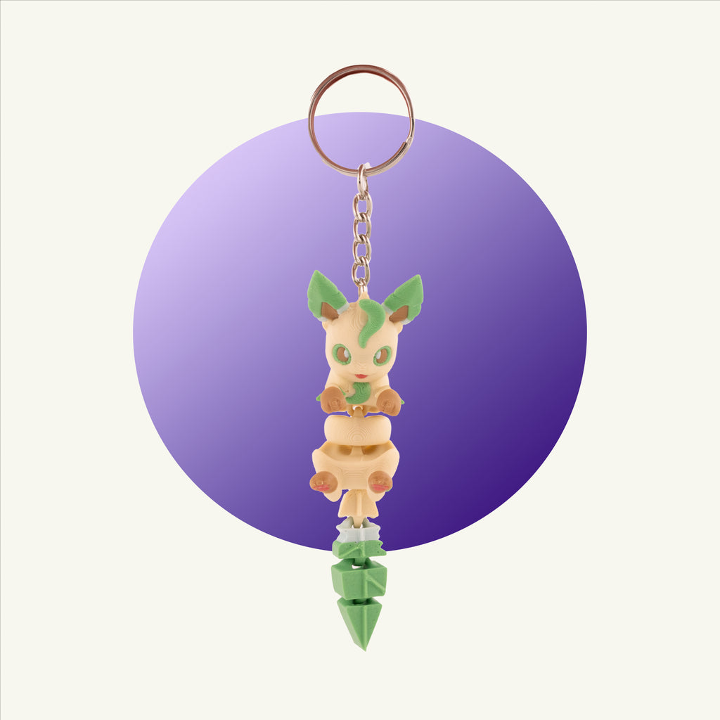 Leafeon Keychain