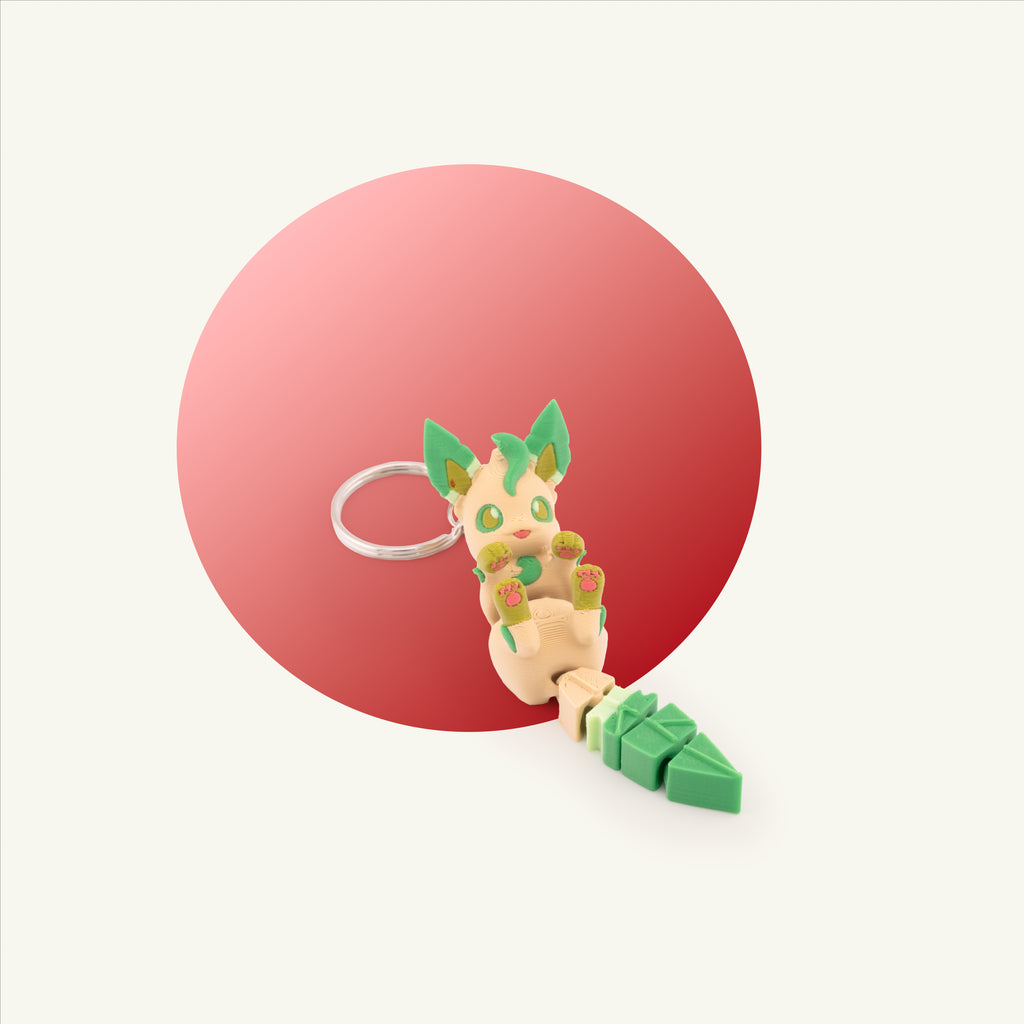 Leafeon Keychain