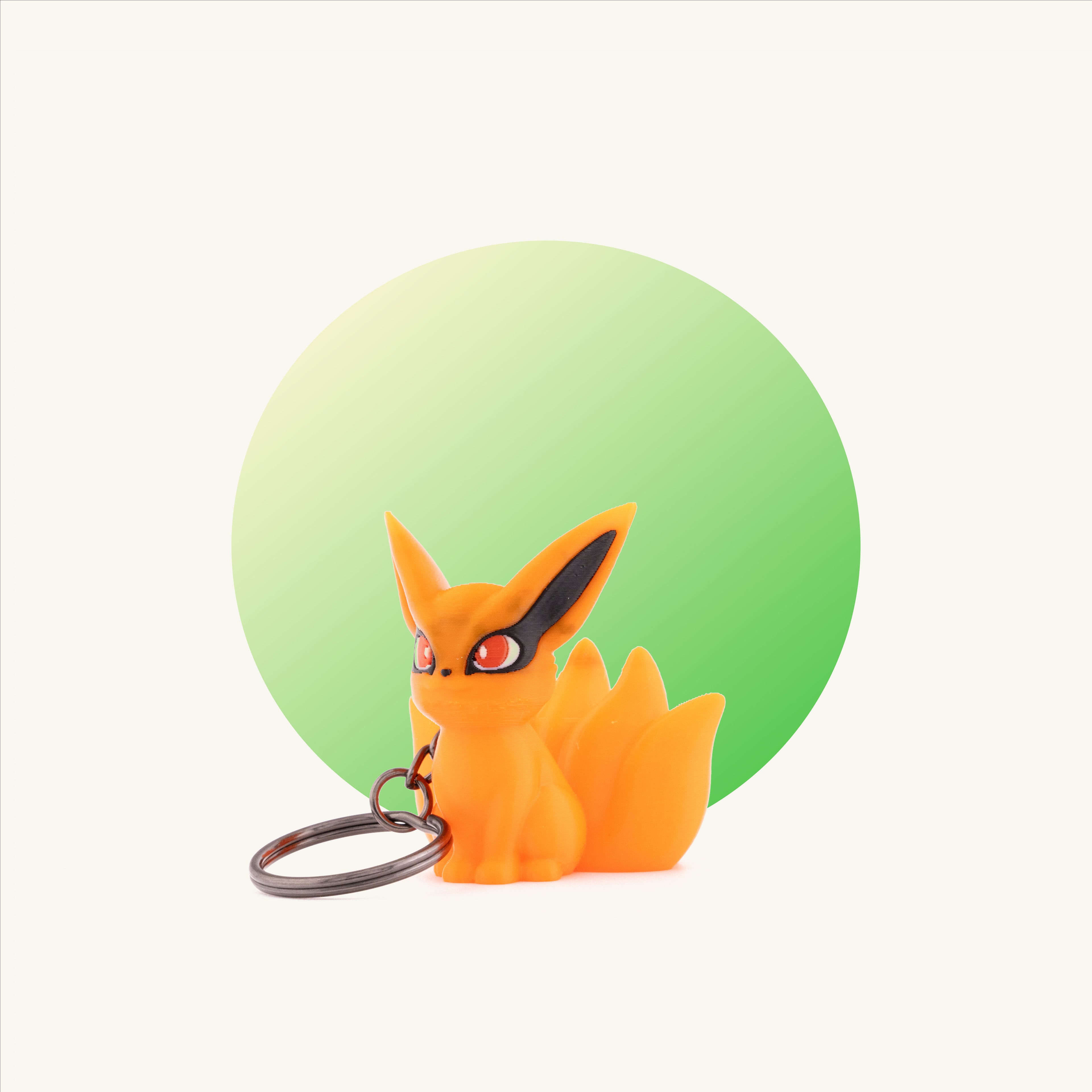 Kurama Nine Tails Keychain