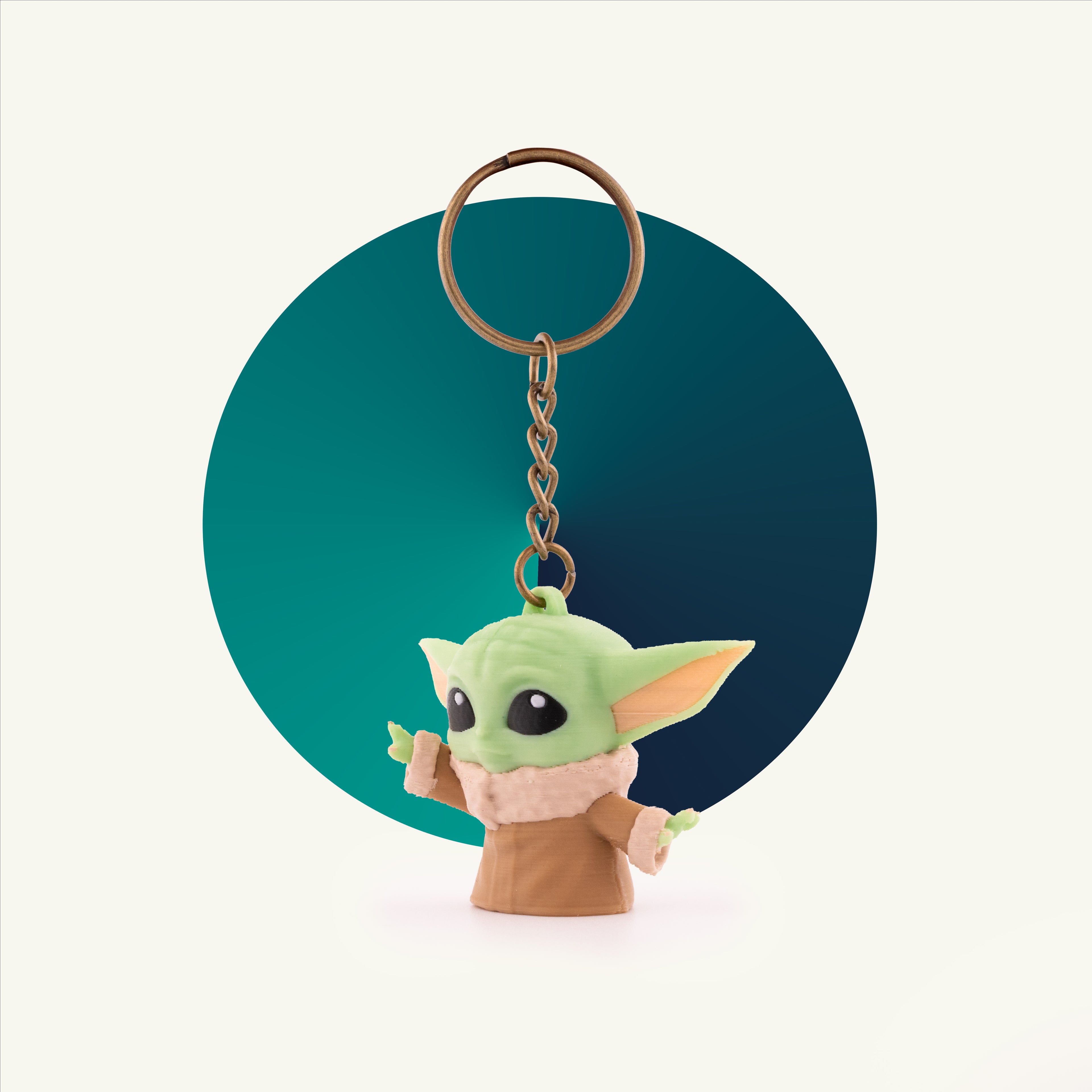 Grogu Keychain