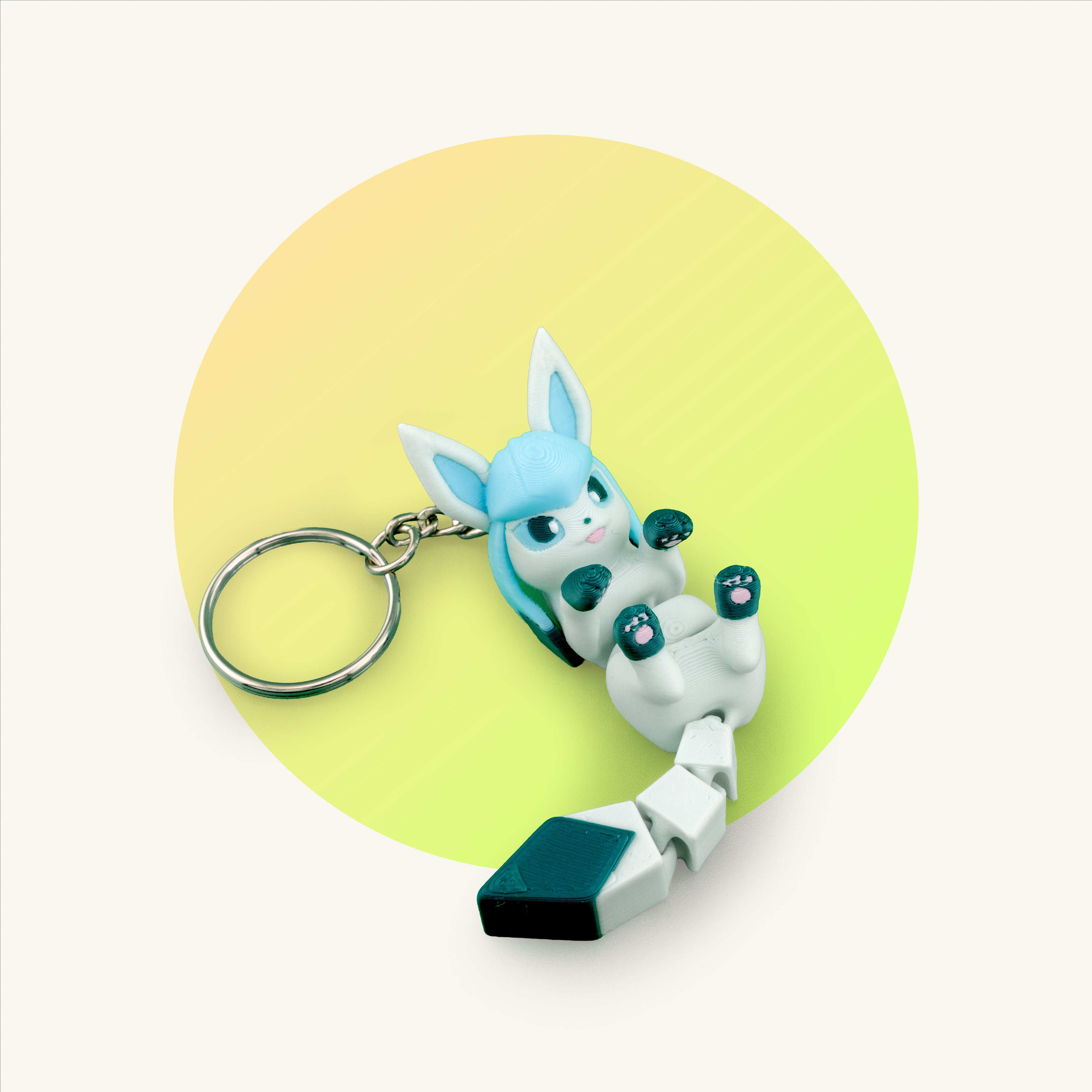 Glaceon Keychain