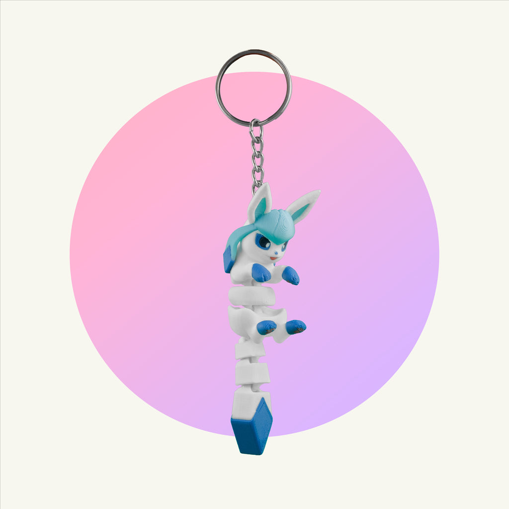 Glaceon Keychain