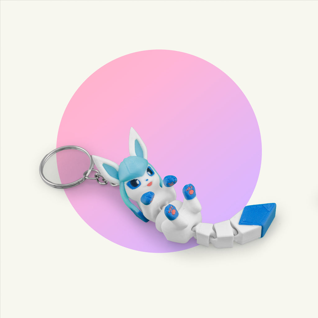 Glaceon Keychain