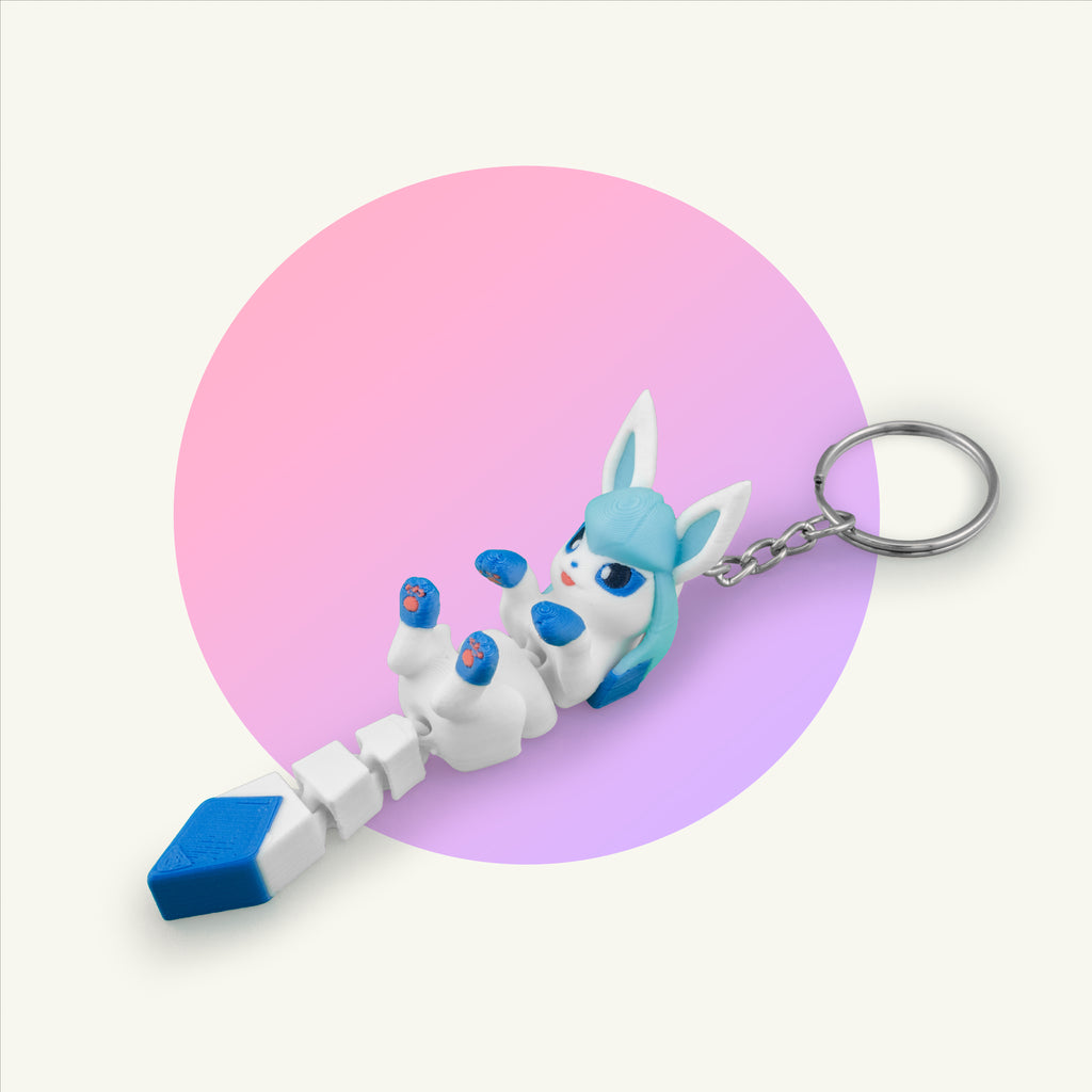 Glaceon Keychain