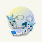 Glaceon Keychain
