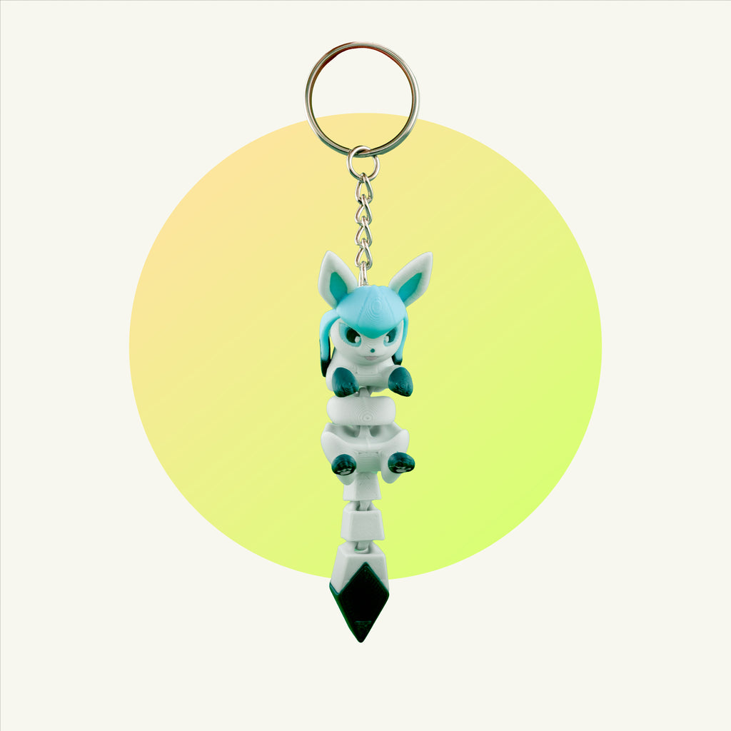 Glaceon Keychain