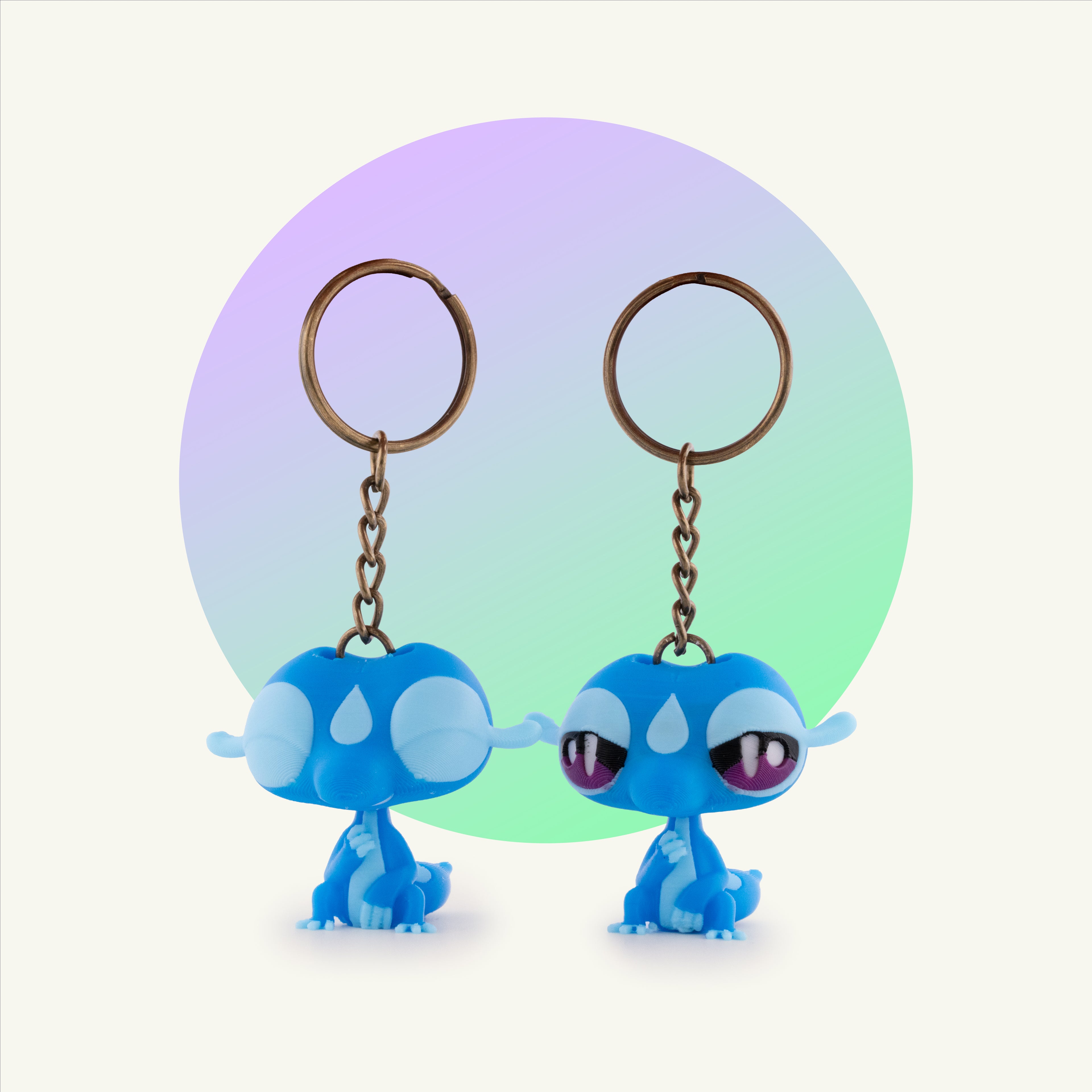 Gecqua Keychain