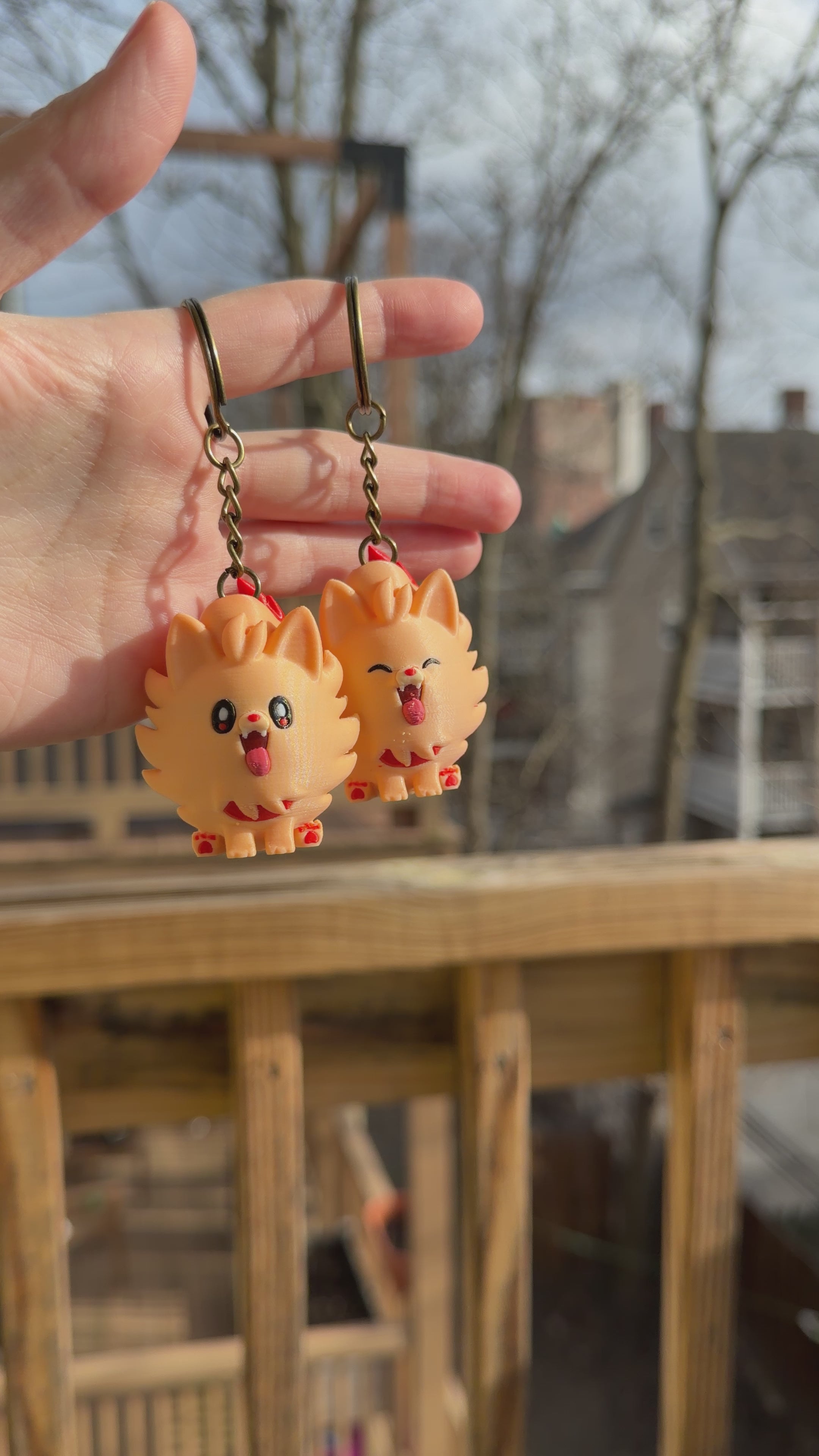 Pombon Keychain