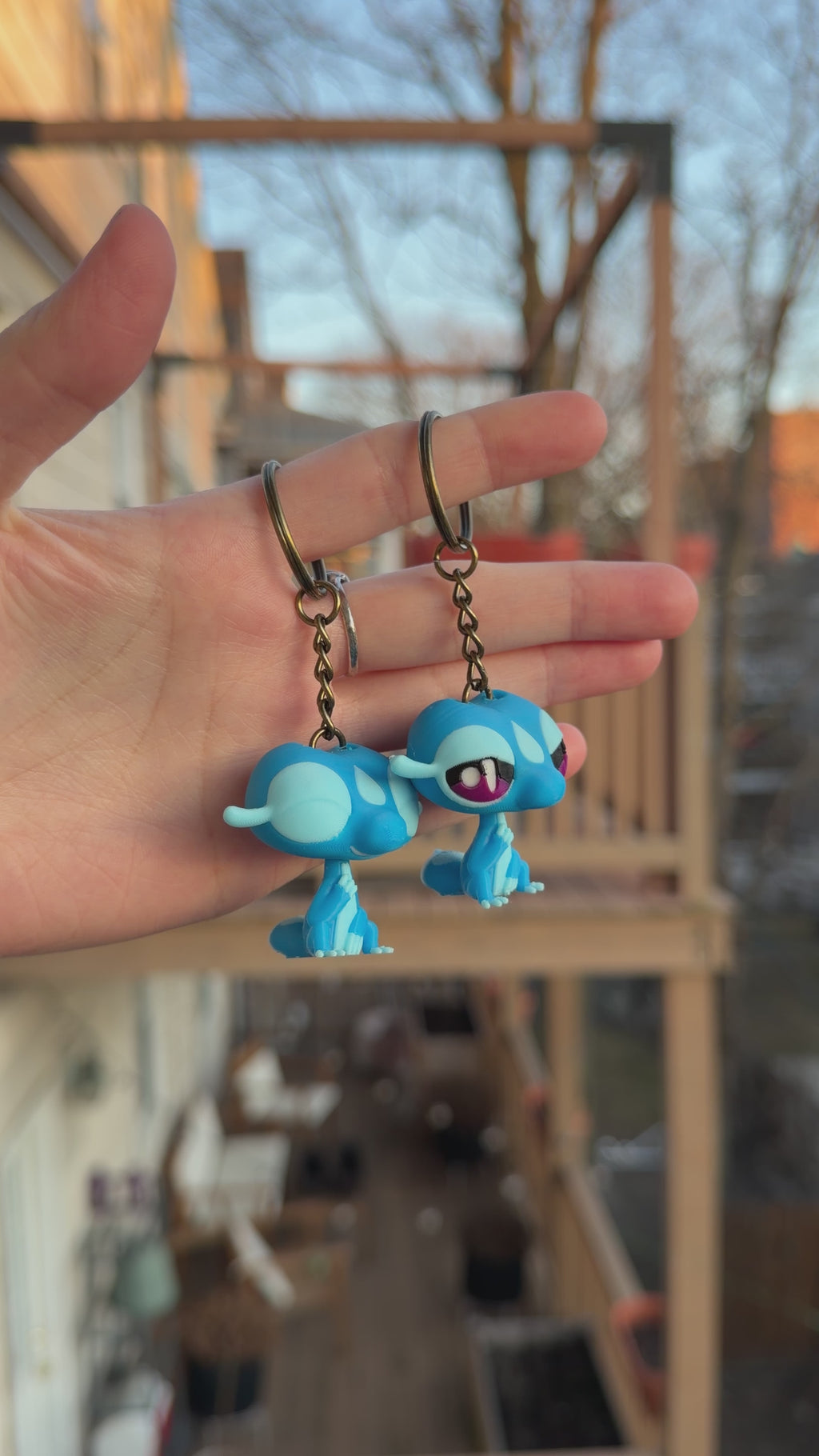 Gecqua Keychain