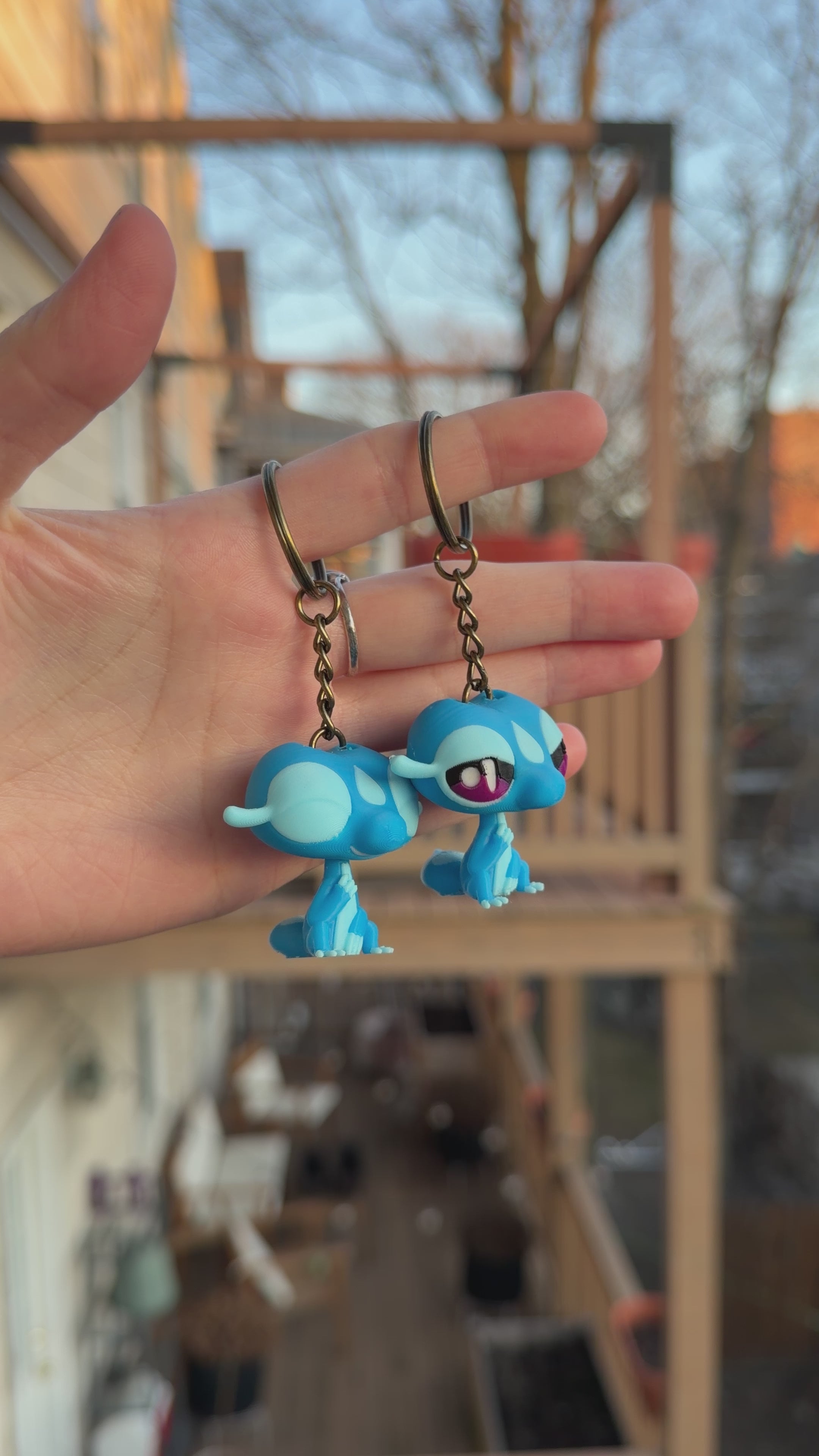 Gecqua Keychain