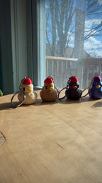 Stardew Valley Chicken Keychain